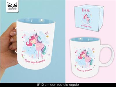 TAZZA UNICORNO NEVER STOP DREAMING