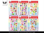 STICKERS MAXI SOFT LETTERE E NUMERI