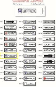 TARGH.ADESIVA- INGRESSO LIBERO