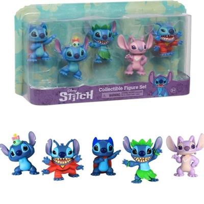 STITCH 5 MINI PERSONAGGI 7cm