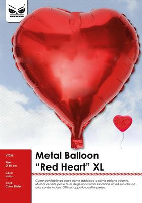 MYLAR CUORE ROSSO XL