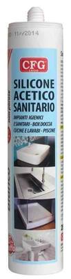 SILICONE TRASPARENTE SANITARIO 280ml