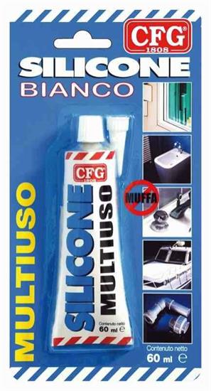 SILICONE 60ml BIANCO SANITARIO