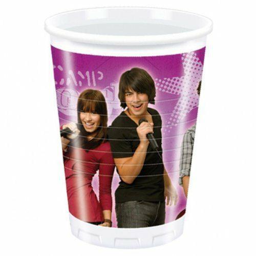 BICCHIERI CAMP ROCK 10pz