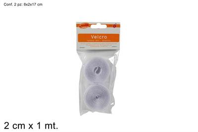 VELCRO BIANCO 1mt