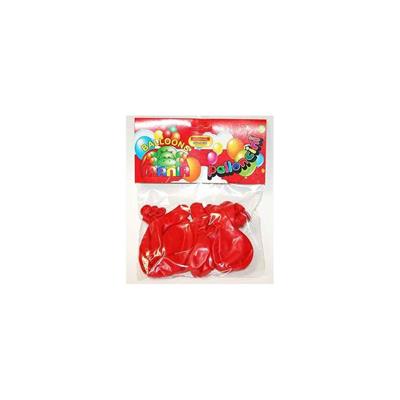 PALLONCINI MONOCOLORE ROSSO 18pz