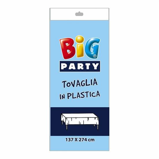 TOVAGLIA PVC COLOR CELESTE CHIARO