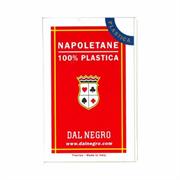 CARTE NAPOLETANE ROSSE PLASTICA