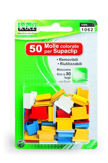 MOLLE X SUPERCLIP COLORATE 50pz