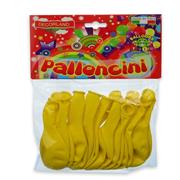 PALLONCINI MONOCOLORE GIALLO 18pz