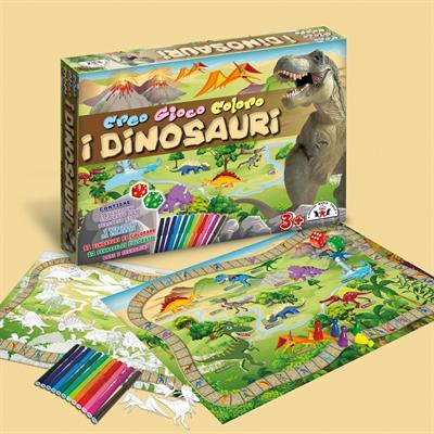 CREO GIOCO COLORO I DINOSAURI