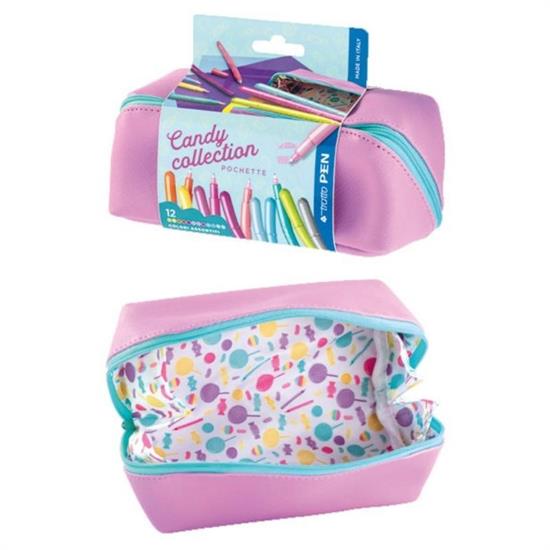 ASTUCCIO POCHETTE MEDIA CANDY COLLECTION C/12 TRATTO PEN