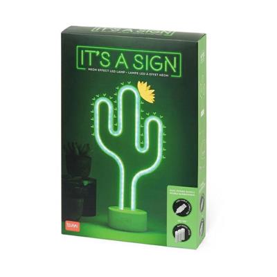 LAMPADA LEGAMI LED IT'S A SIGN - CACTUS