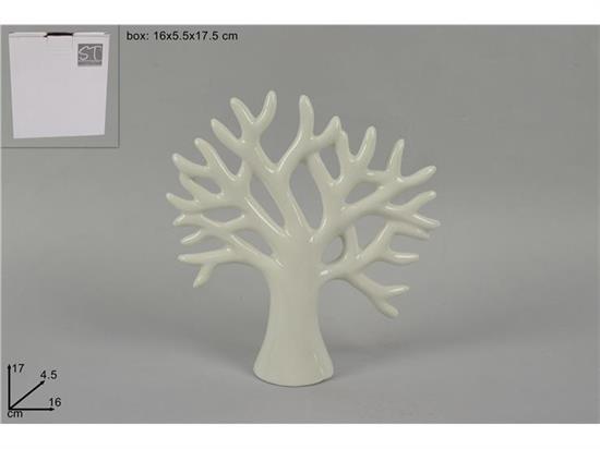 ALBERO D/VITA 21cm BIANCO