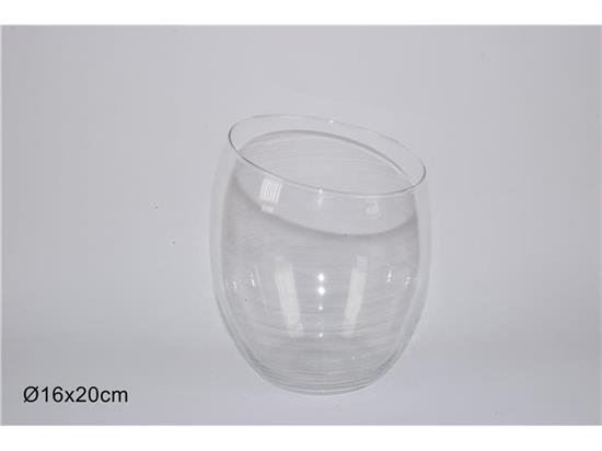 VASO VETRO 20cm