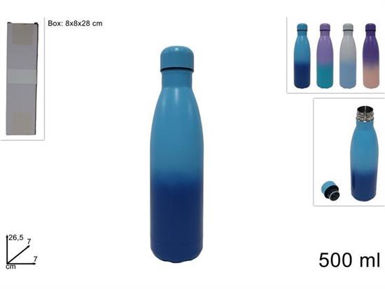 BORRACCIA TERMICA 500ml BICOLORE