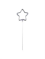 STELLA SCINTILLANTE 15cm ARGENTO