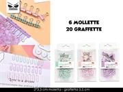 SET 6 MOLLETTE E 20 GRAFFETTE