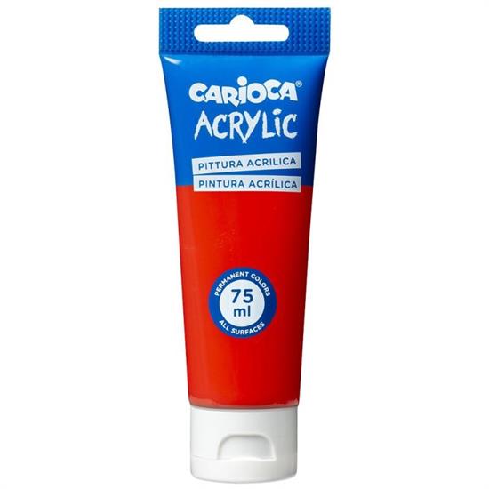 TEMPERA ACRILICA 75ml ROSSO VERMIGLIONE