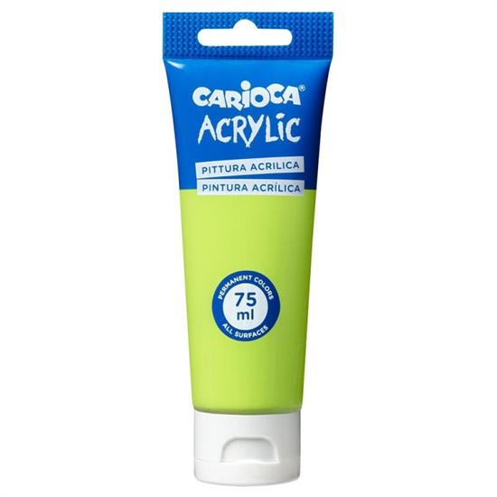 TEMPERA ACRILICA 75ml VERDE CHIARO