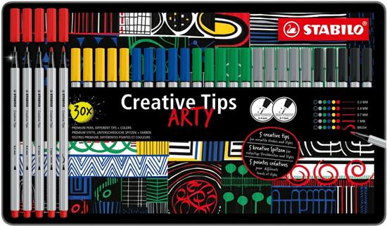 STABILO CREATIVE TIPS 30pz ASS.1