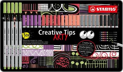 STABILO CREATIVE TIPS 30pz ASS.2