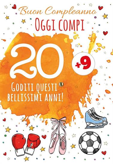 BIGLIETTO 20 ANNI + C/ROTELLA