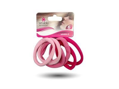 ELASTICI 6pz PINK SHADES