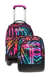 TROLLEY SEVEN JACK 3ruote MULTI-SHADE GIRL DETACH