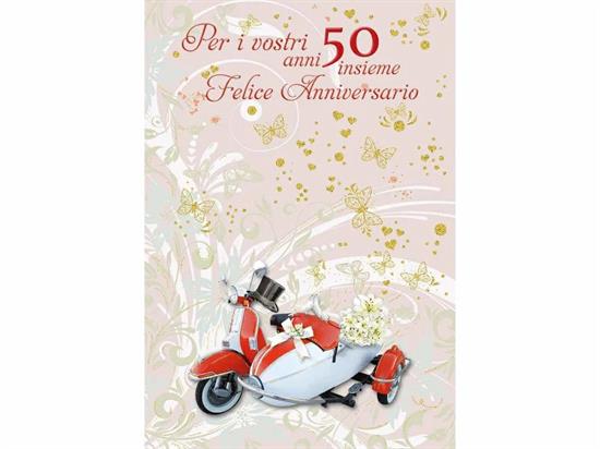 BIGLIETTO ANNIVERSARIO 50 ANNI SIDECAR