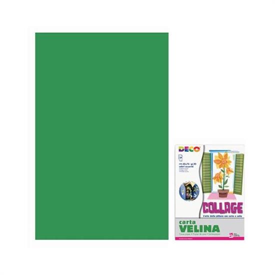 CARTA VELINA VERDE SCURO 50x76