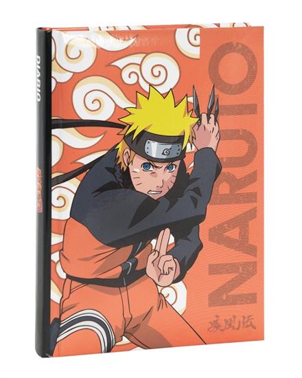 DIARIO NARUTO SHIPPUDEN STD ARANCIO