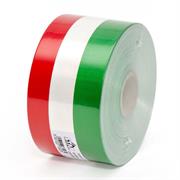 NASTRO 75mm TRICOLORE 100mt ITALIA col.F