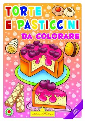 LIBRO COLORA TORTE E PASTICCINI