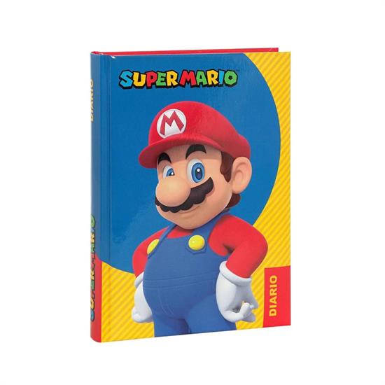 DIARIO SUPERMARIO STD BLU