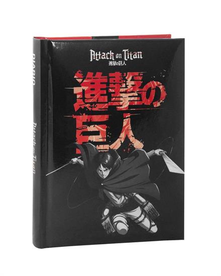 DIARIO ATTACK ON TITAN RED