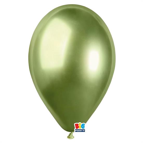 PALLONCINI GLOSSY 13'/33cm KIWI 50pz