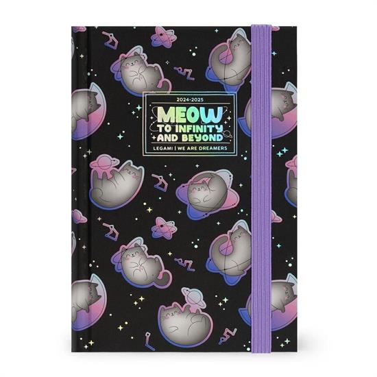 AGENDA 2024/2025 16mesi DAY SPACE KITTY 12x18 LEGAMI