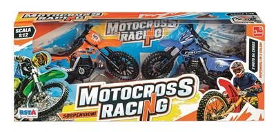 SET 2 MOTOCROSS RACING 1:12