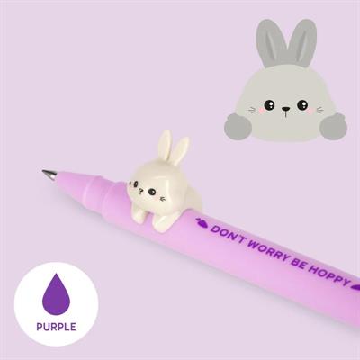 PENNA GEL LEGAMI LOVELY FRIENDS - BUNNY - ink purple