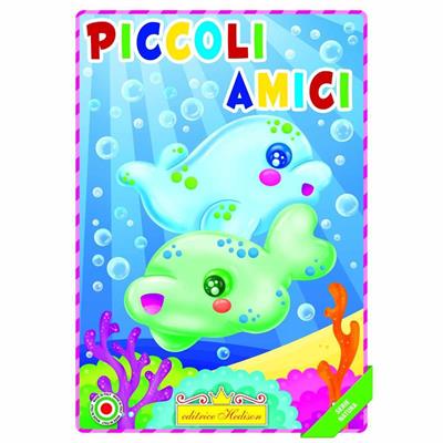 LIBRO COLORA PICCOLI AMICI