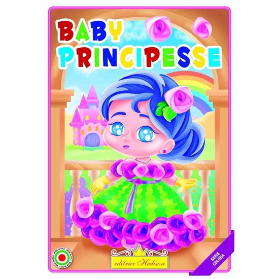 LIBRO COLORA BABY PRINCIPESSE