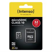 MICRO SD 32GB INTENSO + ADATTATORE