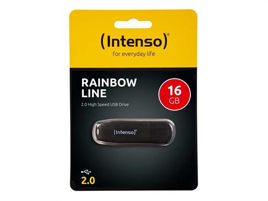 PENDRIVE INTENSO 16GB 2.0 RAINBOW