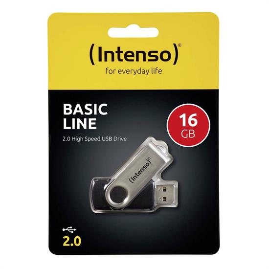 PENDRIVE INTENSO 16GB 2.0 LINE BLACK