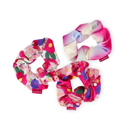 ELASTICI CAPELLI 3pz LEGAMI - FLOWERS