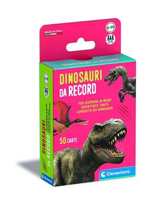 CARTE SAPIENTINO DINOSAURI DA RECORD