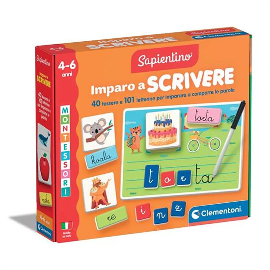 MONTESSORI - IMPARO A SCRIVERE