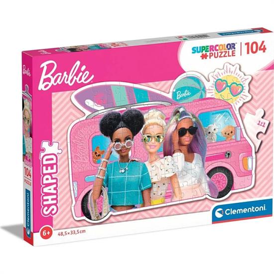 PUZZLE 104 BARBIE SHAPED