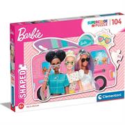 PUZZLE 104 BARBIE SHAPED